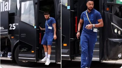 رغم الإصابة، الدوسري وميتروفيتس يرافقان الهلال لملعب مباراته أمام فلومينينسي 