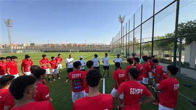 منتخب الناشئين يواصل تدريباته استعدادا لكأس العالم (صور)