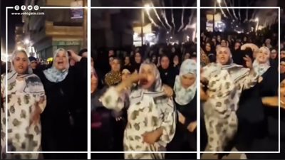 أمه بتزغرد، لحظة تشييع جنازة شاب قتل في مشاجرة دامية على باب مسجد بالغربية (فيديو)