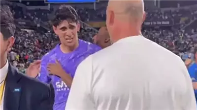 شاهد، بكاء ياسين بونو بعد خسارة الهلال السعودي أمام فلومينينسي