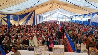 قرعة علنية لتسكين أراضي تقنين الأوضاع بالعبور الجديدة 