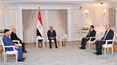 تفاصيل لقاء السيسي والمستشار عقيلة صالح.. التأكيد على موقف مصر الثابت والداعم لليبيا ومؤسساتها الوطنية.. الرئيس: استقرار ليبيا السياسي والأمني جزء لا يتجزأ من استقرار بلادنا