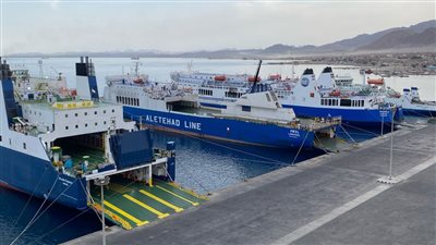 تداول 14 ألف طن بضائع عامة بموانئ البحر الأحمر