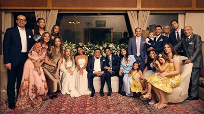 أحدث ظهور لـ عادل إمام في عقد قران حفيده