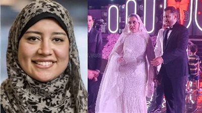 أبهرت العالم بإنجازها وكرمها محافظ بني سويف، عالمة الفيزياء إلهام فضالي تحتفل بزفافها