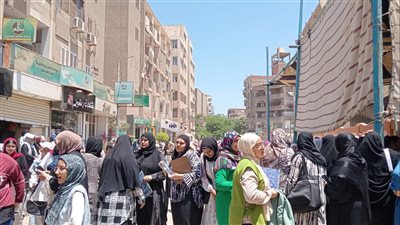 ارتياح بين طلاب الثانوية العامة بالقليوبية بعد أداء الرياضة البحتة 