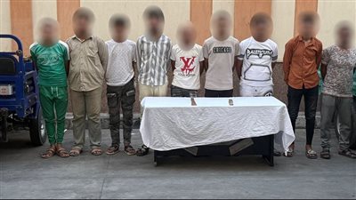 ضبط 9 أشخاص تسببوا في تعطيل المرور والتلويح بأسلحة بيضاء في موكب زفاف بالبحيرة