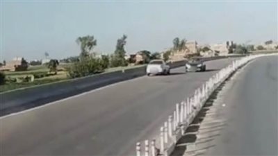 القبض على قائد سيارة لسيره عكس الاتجاه أعلى الطريق الإقليمى بالمنوفية