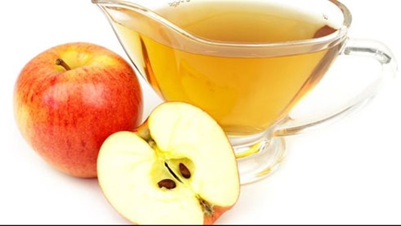 خل التفاح العضوى