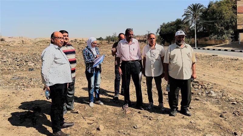 معاينة قطعة أرض لإنشاء