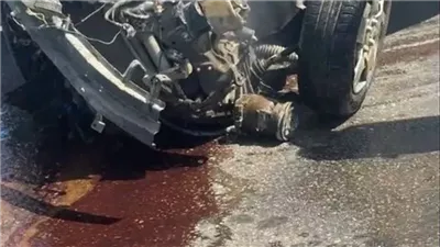 مصرع وإصابة 3 في حادث تصادم بطريق أطفيح السريع