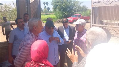 محافظ الدقهلية يتفقد انتظام العمل بمحطة مياه كفر الحصة بنبروه 