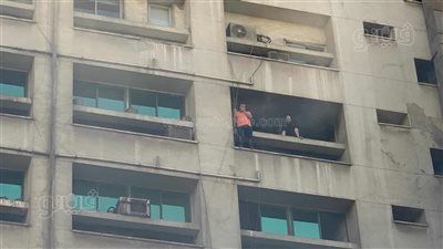 الحماية المدنية تكافح حريق سنترال رمسيس وتنقذ المحتجزين (فيديو وصور)