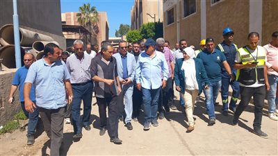 محافظ الدقهلية يطلق التشغيل التجريبي لمحطة مياه أبو عرصة ببلقاس 