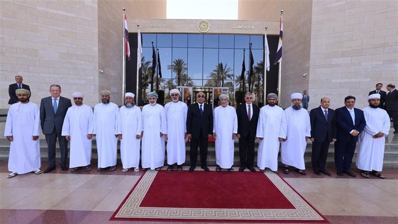 لقاء وزير العدل والوفد