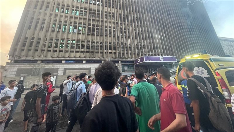 حريق سنترال رمسيس،