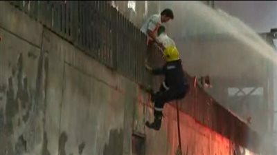 أسماء 39 مصابا في حريق سنترال رمسيس (صور)