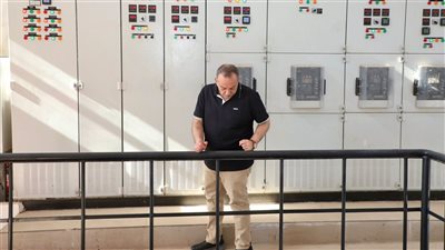 لخدمة 28 ألف نسمة، محافظ أسيوط يشهد تسليم وتشغيل محطة صرف صحي الواسطى (صور) 