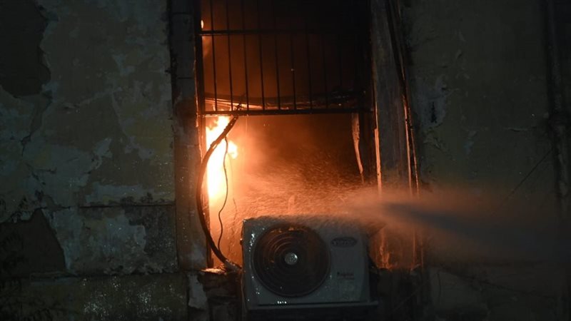 حريق سنترال رمسيس،