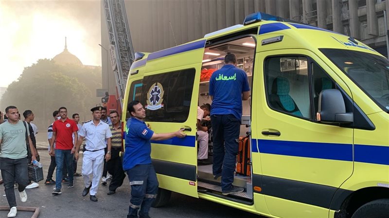 حريق سنترال رمسيس،