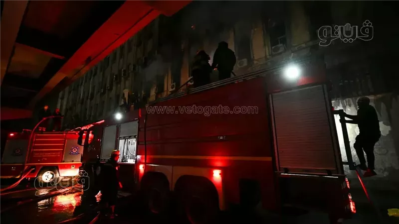حريق سنترال رمسيس،