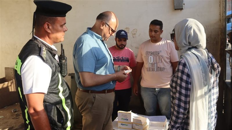 محافظ القليوبية خلال