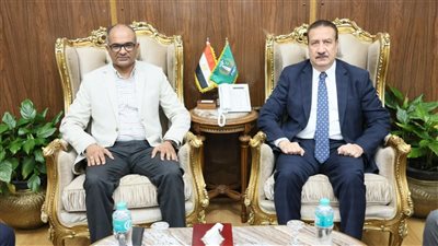 محافظ المنوفية يستقبل نائب وزير الإسكان لافتتاح عدد من المشروعات الخدمية