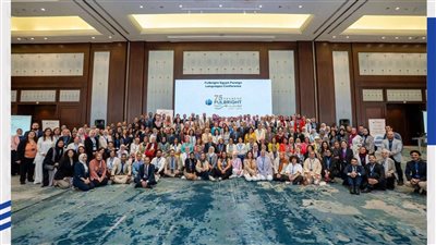 جامعة حلوان تشارك في مؤتمر الفولبرايت لدعم التعليم الثنائي اللغة 