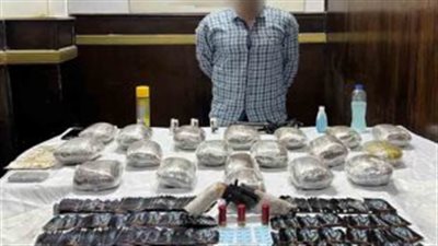 ضبط عناصر إجرامية شديدة الخطورة بحوزتهم مخدرات بـ 34 مليون جنيه