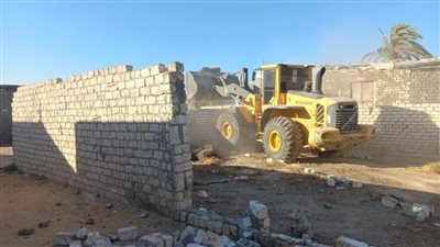حملات مكبرة لإزالة التعديات وأعمال البناء المخالف بأحياء الإسكندرية