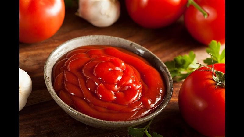 طريقة عمل الكاتشب،