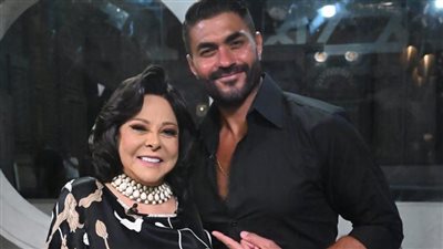 خالد سليم وزوجته ضيفا إسعاد يونس في 