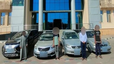 القبض على قائدي 4 سيارات لـ أداء حركات استعراضية خلال موكب زفاف بأطفيح