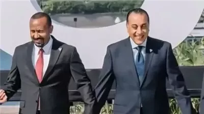 مدبولي يعلق على صورته مع رئيس وزراء إثيوبيا في قمة بريكس ويكشف الكواليس