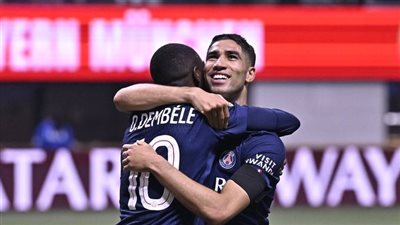 ديمبلي يسجل الهدف الثاني لسان جيرمان في مرمى ريال مدريد