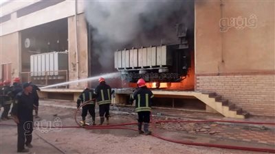 وزير الكهرباء يتفقد محطة محولات العاشر من رمضان بعد الحريق ويتابع جهود إعادة التيار