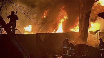 كييف تحترق، انفجارات قوية تهز العاصمة الأوكرانية ودوي صفارات الإنذار (فيديوهات)