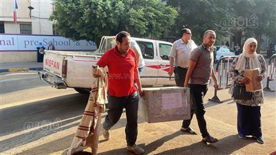 التعليم تتابع وصول أوراق أسئلة الامتحانات لطلاب الثانوية العامة 2025 إلى اللجان (فيديو وصور)