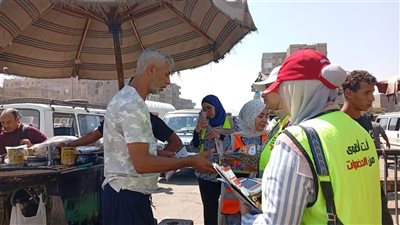 استمرار حملات التوعية بالمواقف العمومية لمكافحة الإدمان ورفع وعي السائقين في الجيزة