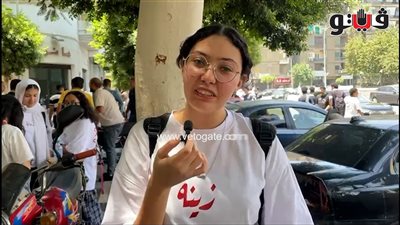 طالبة بالثانوية العامة: مستوى امتحان الإحصاء متوسط وأطالب الوزير بتسهيل التنسيق