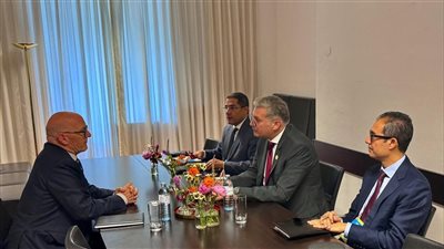  كريم بدوي يبحث فرص التعاون المشترك مع وزير الطاقة بمقاطعة ألبرتا الكندية