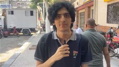 طالب بالثانوية العامة في القاهرة: الاستاتيكا سهل ونفسي أدخل هندسة علشان أحس بنتيجة تعبي (فيديو)