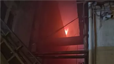 محافظة القاهرة: السيطرة على حريق بسنترال رمسيس