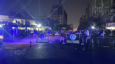 إغلاق الطرق المؤدية إلى سنترال رمسيس بعد تجدد اشتعال النيران (فيديو وصور)