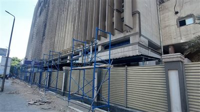 بدء تأهيل مبنى سنترال رمسيس (صور)