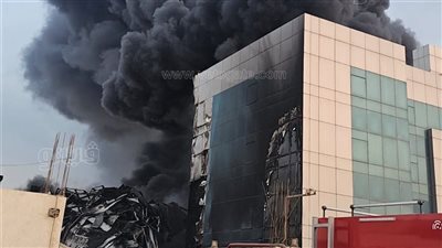 الحماية المدنية تخمد حريقا داخل مصنع حلويات في التجمع 