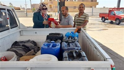 ضبط 56 طن مواد بترولية بغرض الاتجار بها في السوق السوداء بسوهاج