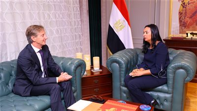 وزيرة التضامن تلتقي ممثل برنامج الأمم المتحدة الإنمائي في مصر