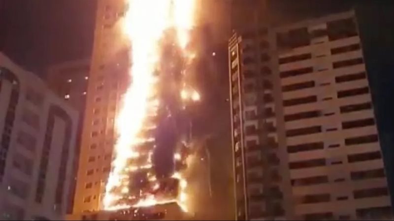 حريق ببرج سكني، فيتو