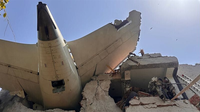 تحطم الطائرة الهندية